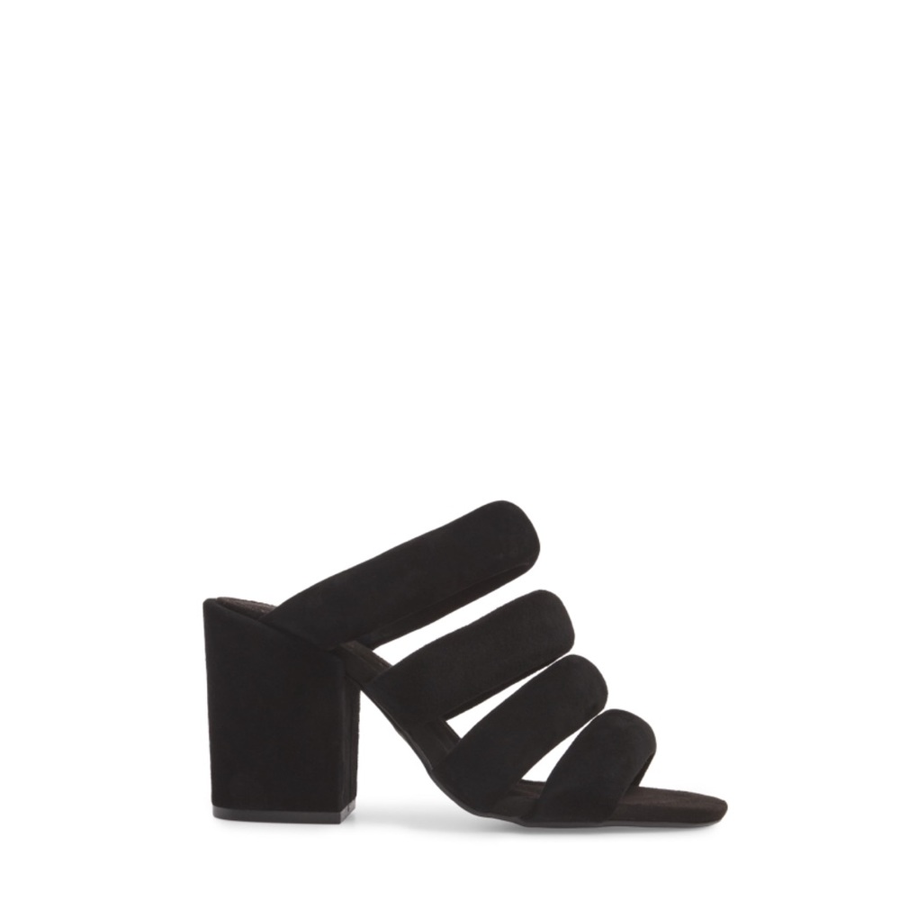 Kelsi Dagger Brooklyn black suede sandals Mell 6